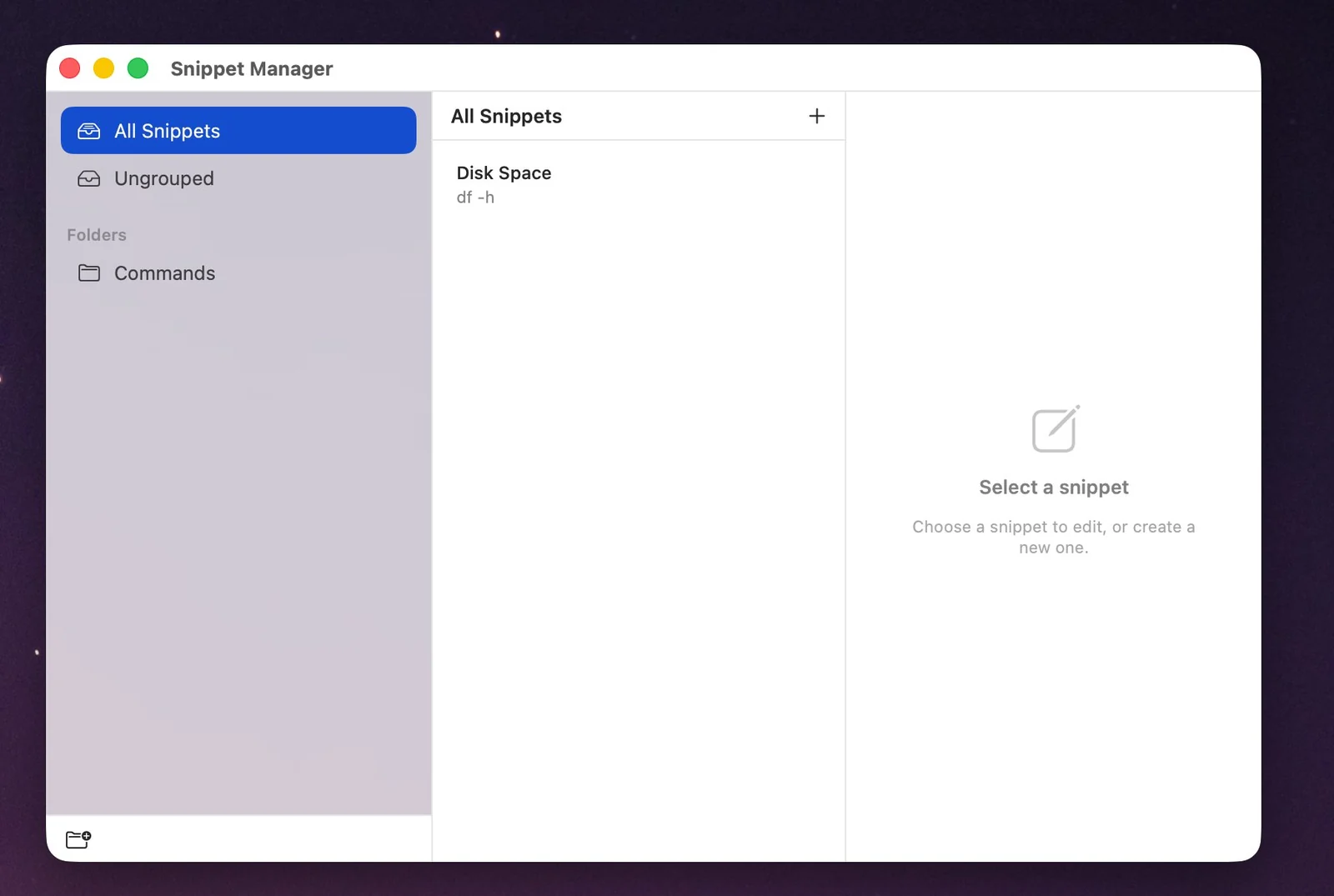 ClipGuard snippet manager